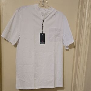 NWT Michel Rouen Performance Collarless Golf Shirt​